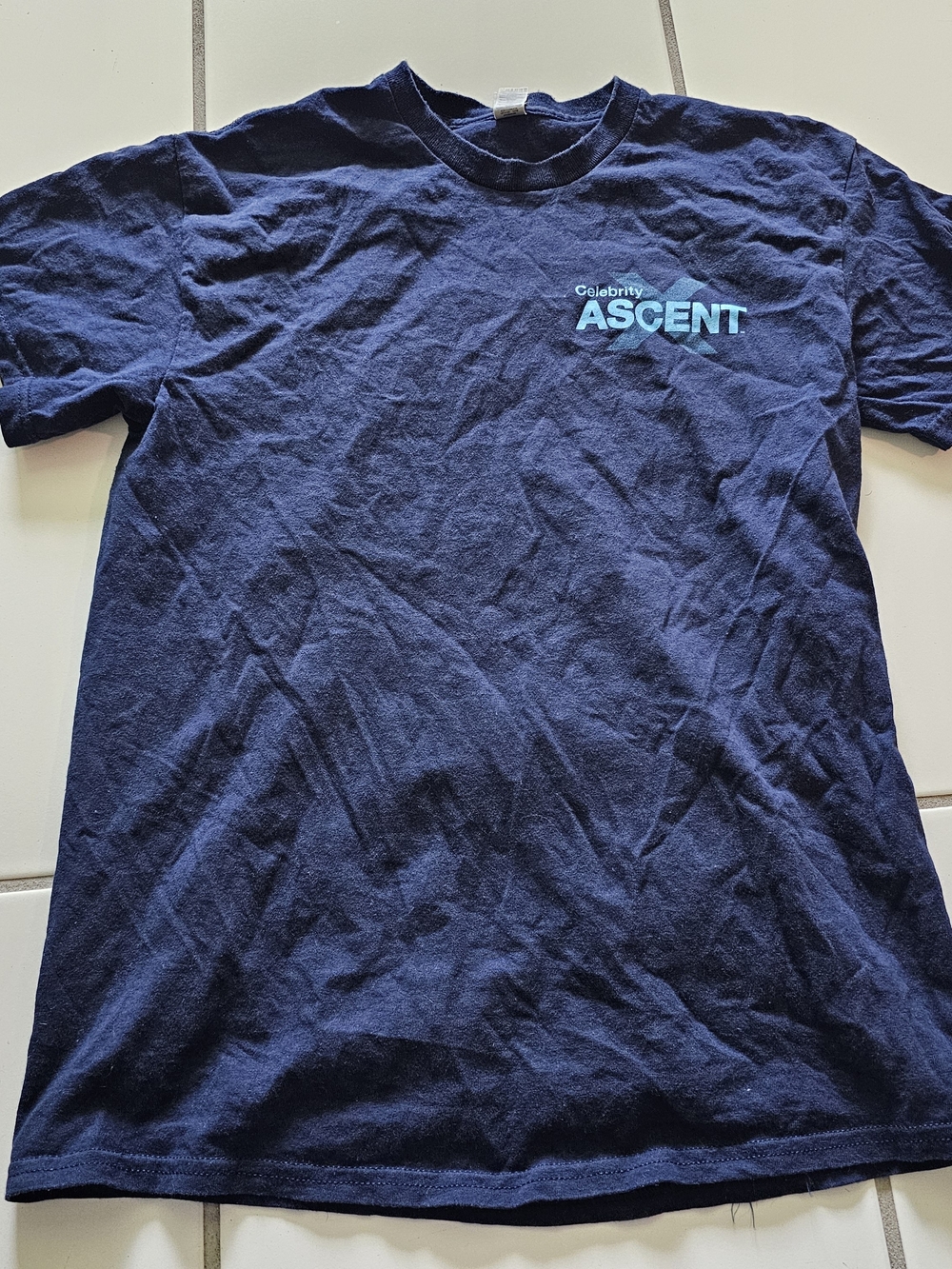 NEW Celebrity Cruises ASCENT tshirt, M unisex
